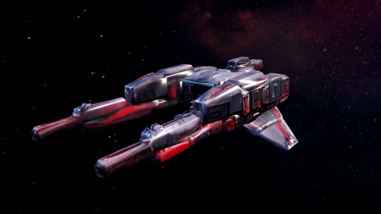Imperium Gunship, in-game model