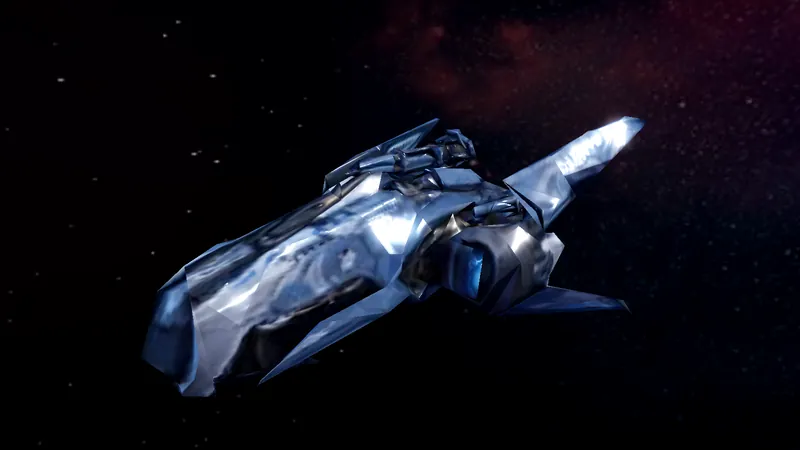 The Ranger patrol fighter, in-game model