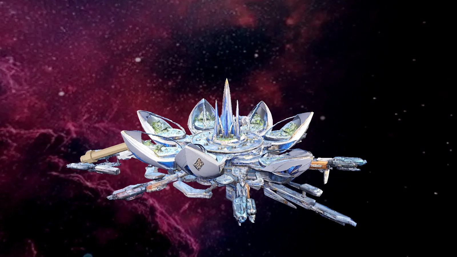 Aurelion — Diplomatic Trade Hub, in-game 3D station model