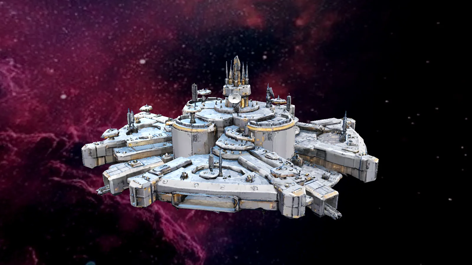 Beta-7 — Pathfinder Depot, in-game 3D station model