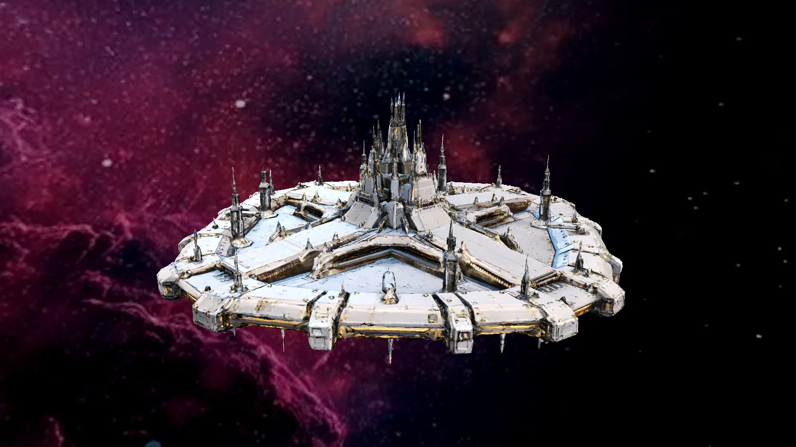 Perimeter — Borderline Picket, in-game 3D station model